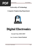 University of Technology: Computer Engineering Department