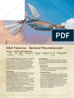 D&D Vehicle - Skyship Weatherlight - by Kor-Artificer PDF