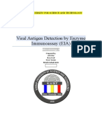 Viral Antigen Detection by Enzyme Immunoassay (EIA) : Komar University For Science and Technology