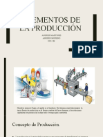 Elementos de La Producción