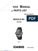 Ervice Anual & Parts List: Module No