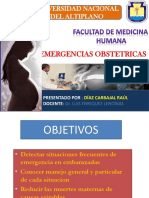 EMERGENCIAS OBSTETRICAS - SE MINARIO DR ENRIQUEZ