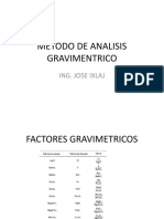 Metodo de Analisis Gravimentrico