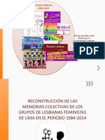 Memorias Del GALF, Primer Grupo de Lesbiaanas Peruanas
