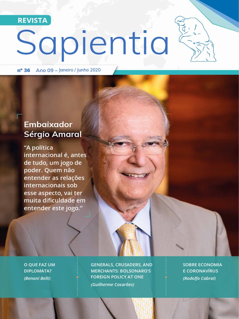Cms Files 23144 1591297977revista Sapientia Edicao 36 PDF, PDF, Diplomacia