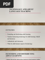 Technology and Adult Language Teaching