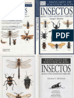 Manual de Identificaciòn de Insectos, Arañas y Otros Artròpodos Terrestres - George C. McGavin