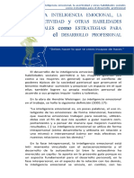 L, y Como El: A Inteligencia Emocional LA Asertividad Otras Habilidades Sociales Estrategias para Desarrollo Profesional