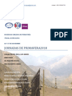 Jornadas de Primavera 2018