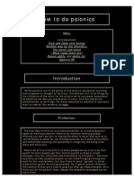 How To Do Psionics PDF