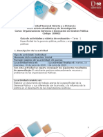 Guia de actividades y Rúbrica de evaluación Unidad 1- tarea 1 Especificidad de la gerencia pública, política y organizaciones públicas.pdf