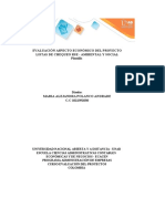 Plantilla Excel Evaluación Aspecto Económico Del Proyecto - Listas Chequeo RSE Ambiental y Social