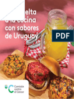 Recetas saludables uruguayas para prevenir cáncer