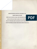 Metodología Para La Estimación De La Cota De Inundación Y Cálculo De Las Caudales Máximos En Corrientes Sin Información Hidrométrica.pdf