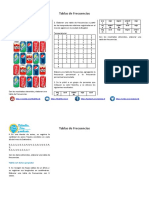 Tablas de Frecuencias Ejercicios Propuestos PDF