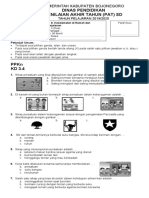 PAT KELAS II 2019 - Soal Tema 8 Kelas 2 REVISI