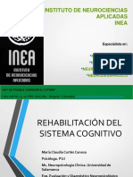 (M7) (Dra. Maria Claudia Cortes) Rehabilitación Del Sistema Cognitivo PDF