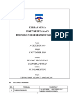 KERTAS KERJA PSKPP KEBUDAYAAN SABAH 2019 Latest