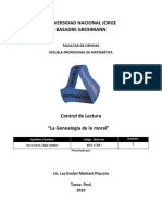 Genealogía de La Moral