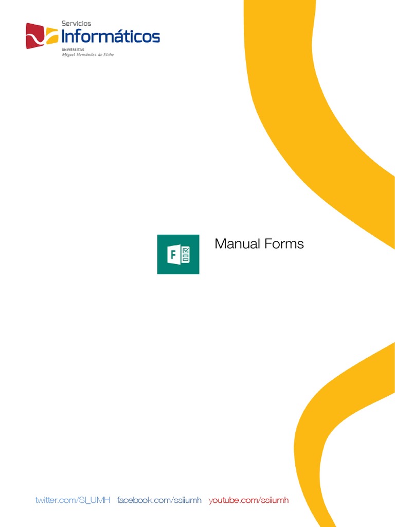 Manual de Microsoft Forms | PDF | Ventana (informática) | Cuestionario