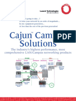 Cajun Campus Solutions: The Industry's Highest Performance, Most Comprehensive LAN/Campus Networking Products