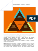 Herramientas de Persuasión para Lograr Un Mensaje Convincente