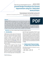 Improved Design Procedures For Ground Improvement Using Prefabricated Vertical Drains 105280-237322-1-PB