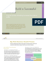 Microsoft Word - Big Think - How To Build A Successful Business