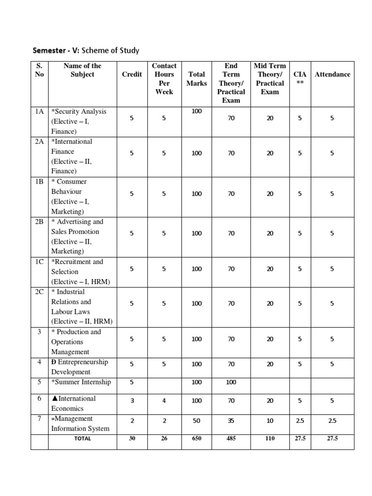 Bba Sem V Final Syllabus | PDF | Consumer Behaviour | Behavior