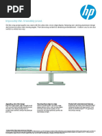 HP 24f Display: Impossibly Thin. Irresistibly Priced