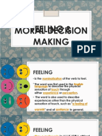 Feeling & Moral Decision Making