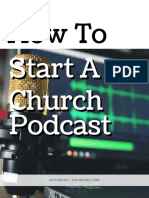 How To Start A Church Podcast
