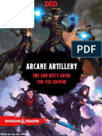 Arcane Artillery The Gun Nut's Guide