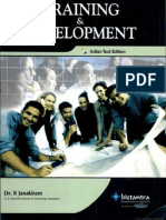 Training & Development - Indian Text Edition by Dr. B. Janakiraman