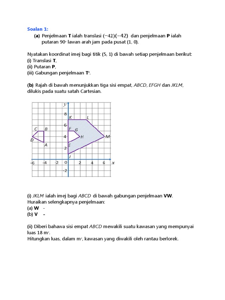 Soalan Penjelmaan Pdf