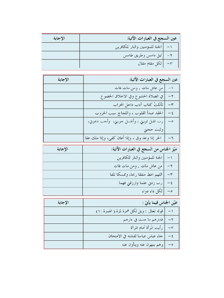 ويل لكل همزة لمزة جناس