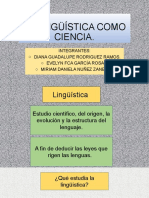 Exp. La Linguística Como Ciencia