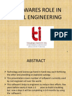 Softwares Role in Civil Engineering