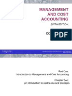 Management and Cost Accounting Chapter 2