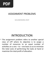 Assignment Problems