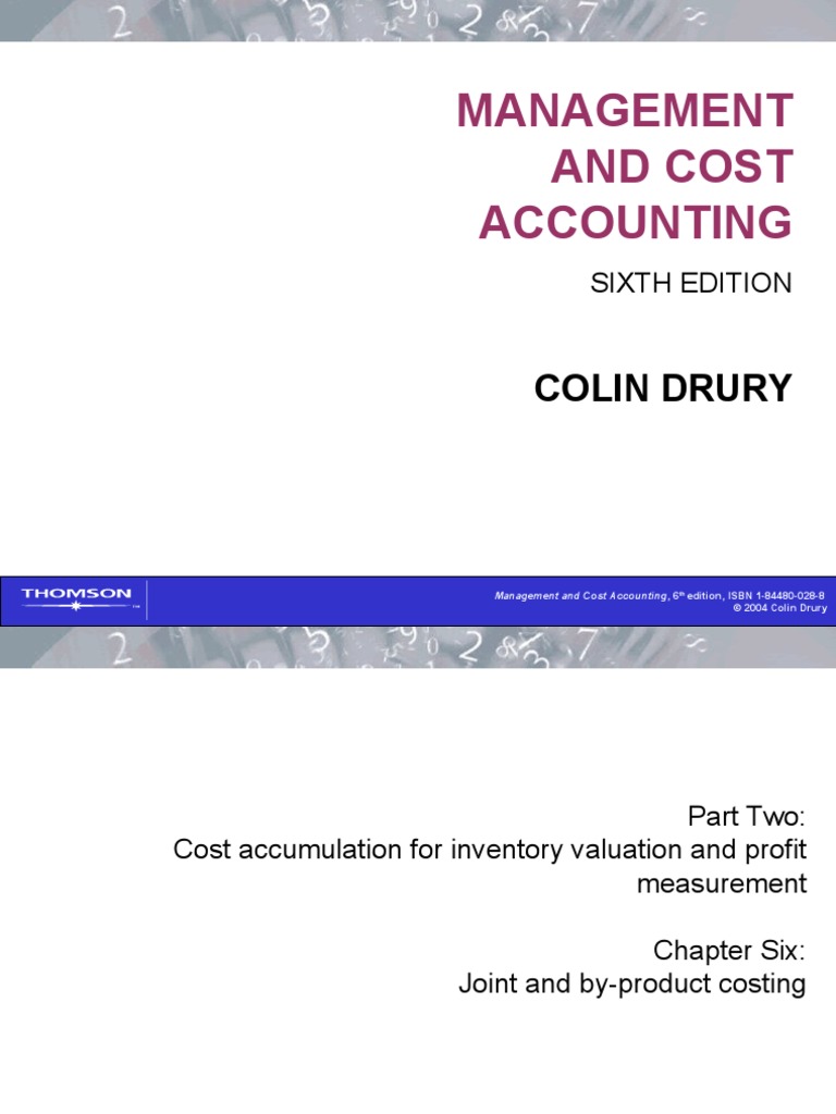 Cost and Management Accounting Chapter 06 | PDF | Cost Accounting ...