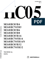 MC68HC05B4 PDF