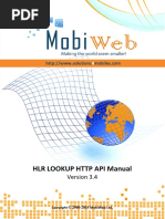 HLR Lookup Api V 3.4 PDF