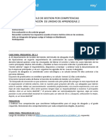 Modelo de Gestion Por Competencias Evaluación de Unidad de Aprendizaje 2