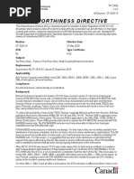 Airworthiness Directive: Number: Ata: Effective Date: Type Certificate: Subject: Replacement: Applicability