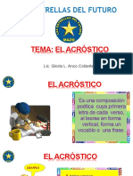 El Acrostico - Comunicacion 2do