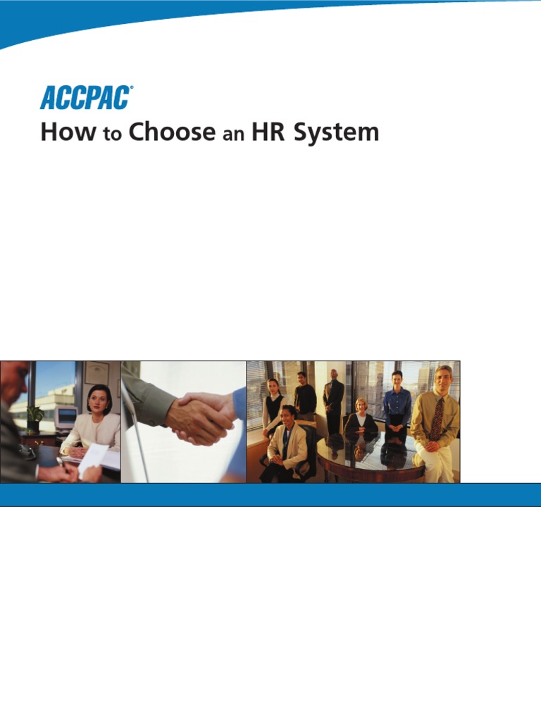 How To Choose HR System PDF | PDF | Human Resources | Payroll