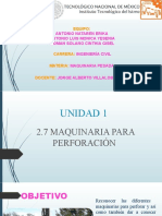 Maquinaria de Perforación