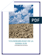 Vulnerabilidad de La Sierra Sur