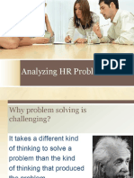 Analyzing HR Problems